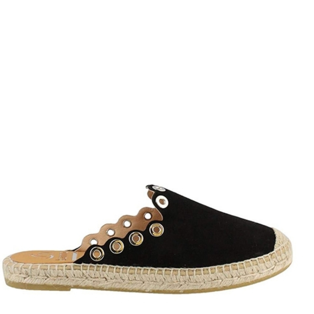 Kanna Dora eyelet espadrille mules size 40